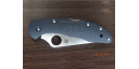 Custome scales 3D Line , for Spyderco Delica 4 knife